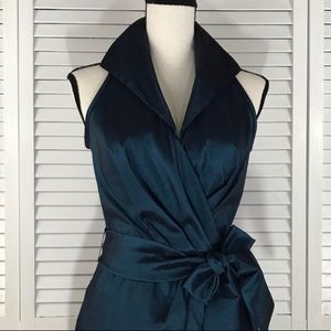 Tadashi Shoji Teal Cocktail Dress